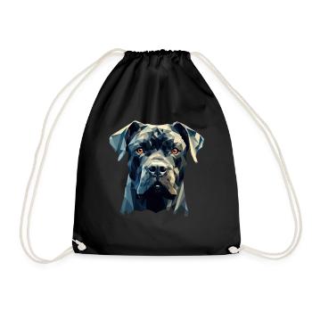 Cane Corso für einen Cane Corso Besitzer - Turnbeutel - Schwarz - Vorne