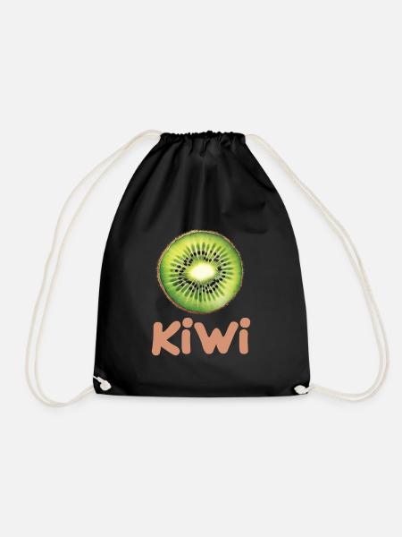 Kiwi für einen Kiwi Liebhaber - Turnbeutel - Schwarz