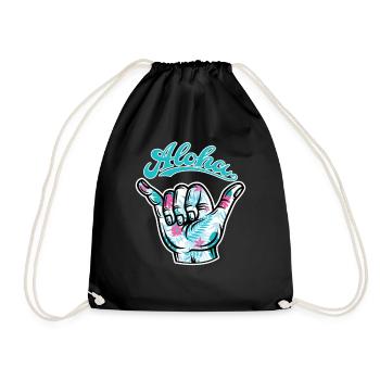 1 Aloha Shaka - Sac de sport léger - noir - Devant