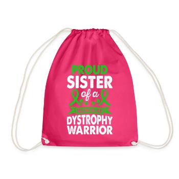 Sister of the - Drawstring Bag - fuchsia - Front