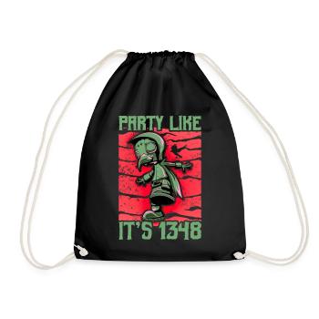 Doctor, Physician, Medical Student, Graduation - Drawstring Bag - black - Front