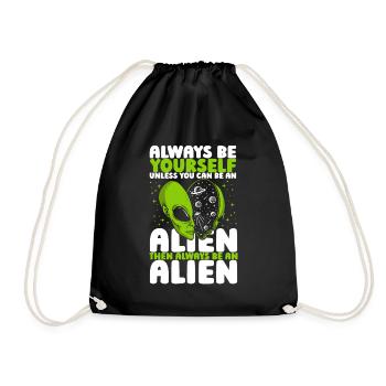 Soyez toujours vous-même à moins que vous ne puissiez être un OVNI extraterrestre - Sac de sport léger - noir - Devant