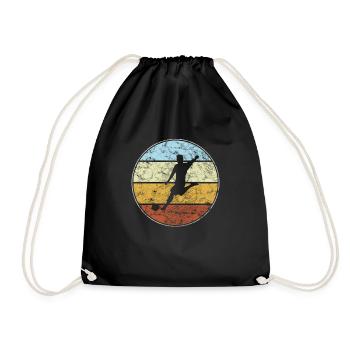 Football Rétro - Sac de sport léger - noir - Devant