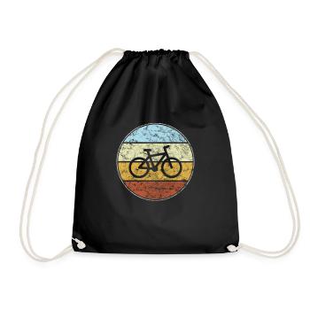 Vélo Rétro - Sac de sport léger - noir - Devant