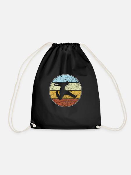 Parkour Rétro - Sac de sport léger - noir