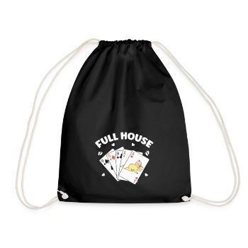 Nous allons avoir une annonce de bébé - Sac de sport léger - noir - Devant