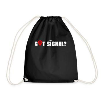 Avez-vous un signal? - Geocaching Geocacher - Sac de sport léger - noir - Devant