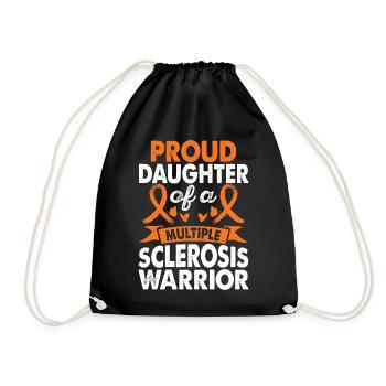 Daughter of - Drawstring Bag - black - Front