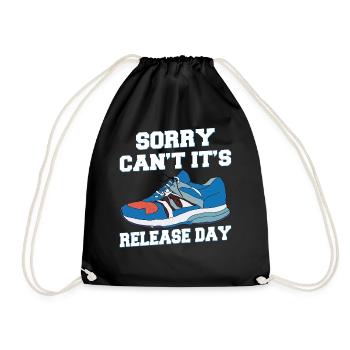 Collectionneur Sneakerhead - Sac de sport léger - noir - Devant