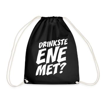 Dringste Ene Met Kölsch Köln Kölner Grundgesetz - Turnbeutel - Schwarz - Vorne