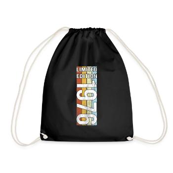 Limited Edition 1976 - Drawstring Bag - black - Front