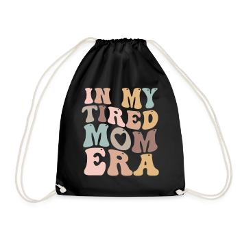 Dans mon ère de maman fatiguée pour les mamans - Sac de sport léger - noir - Devant