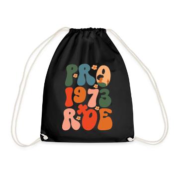 Féministe Pro 1973 Roe - Sac de sport léger - noir - Devant