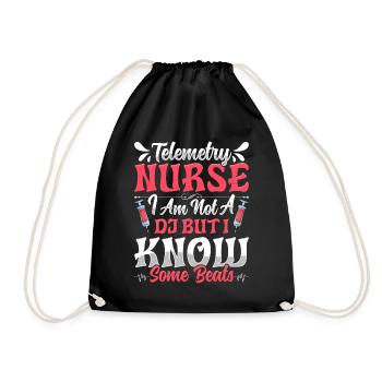 Nursing Assistant Design - Drawstring Bag - black - Front