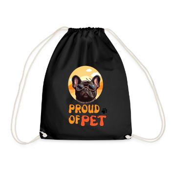 FIER DE PET - Sac de sport léger - noir - Devant