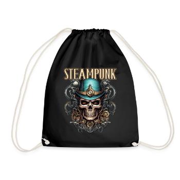 Steampunk für einen Steampunk Liebhaber - Turnbeutel - Schwarz - Vorne