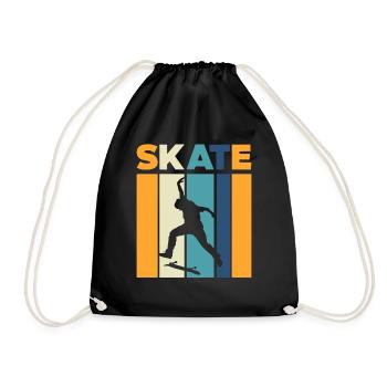 Skateboard Skate - Sac de sport léger - noir - Devant