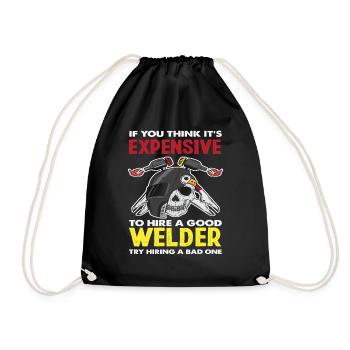 Welder - Drawstring Bag - black - Front