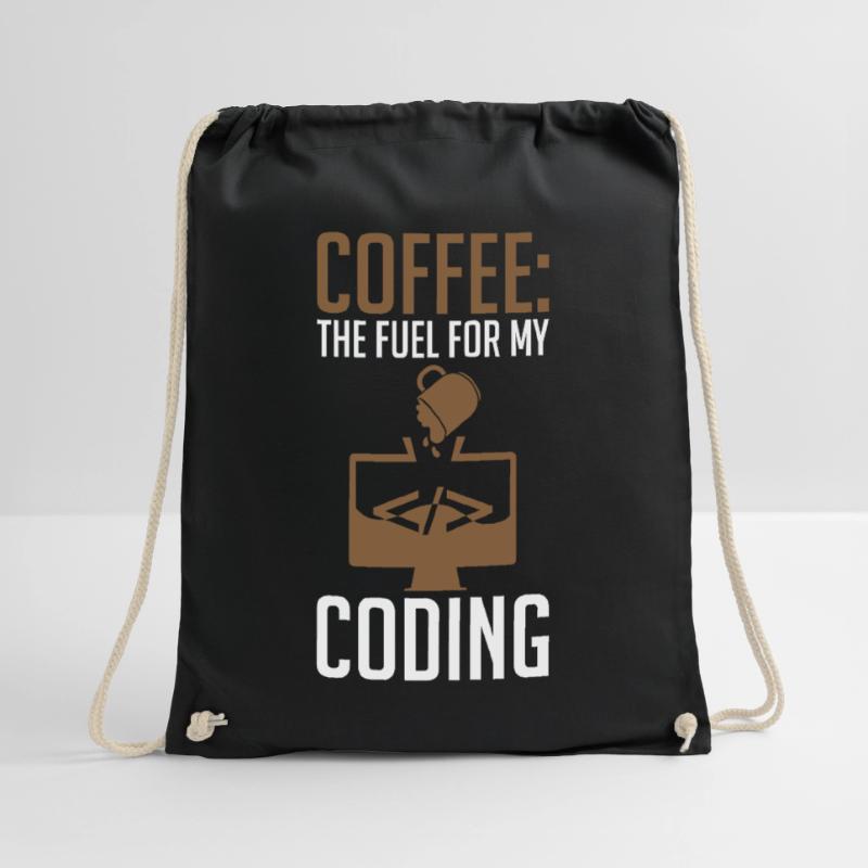 Coder Coffee Le carburant de mon codage Sac de sport léger