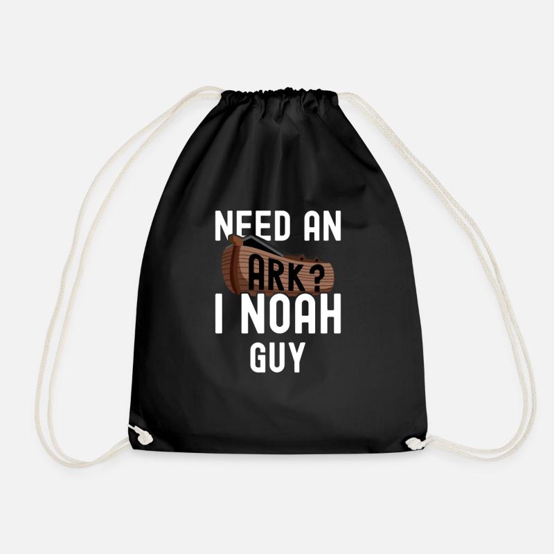 Need an Ark? I Noah guy - Turnbeutel - Schwarz