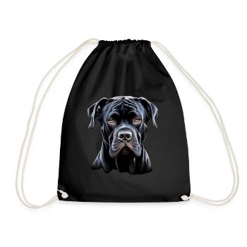Cane Corso für einen Cane Corso Besitzer - Turnbeutel - Schwarz - Vorne