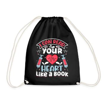 Nursing Assistant Design - Drawstring Bag - black - Front