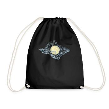 Shell Shelling Bag Bivalvia Hunter Seashell - Sac de sport léger - noir - Devant