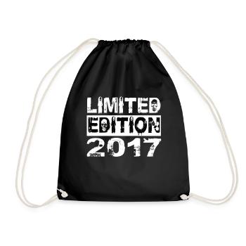 Limited Edition 2017 Birthday 2017 Birthday - Drawstring Bag - black - Front
