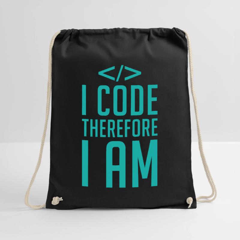 Programmierer Entwickler Coder Code Turnbeutel