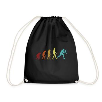 Padel Evolution Platform Tennis Paddleball Padel - Drawstring Bag - black - Front