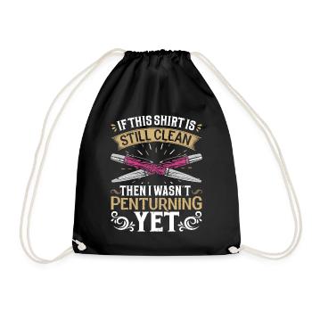 Pen Turning Kit - Drawstring Bag - black - Front