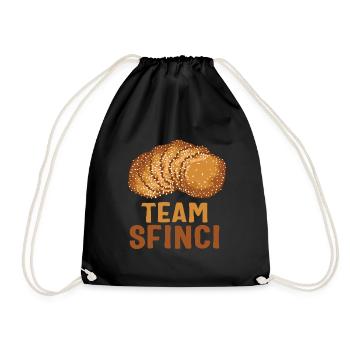 Chemise de la Saint-Joseph, tee-shirt mignon de l’équipe Sfinci, - Sac de sport léger - noir - Devant