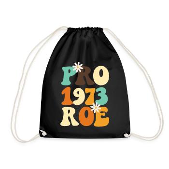 Féministe Pro 1973 Roe - Sac de sport léger - noir - Devant