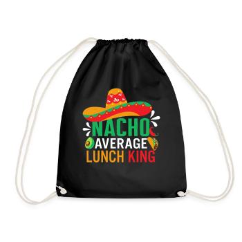 Chemise Cinco De Mayo, Nacho Average Lunch King - Sac de sport léger - noir - Devant