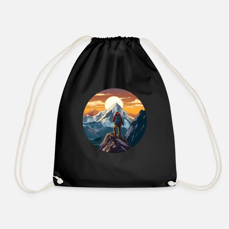 Alpinisme - Sac de sport léger - noir