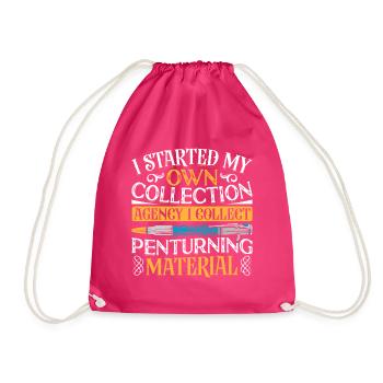 Kit de tournage de stylo - Sac de sport léger - fuchsia - Devant