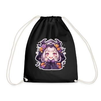 Vampire Vampire Vampire Ladies Helloween - Drawstring Bag - black - Front