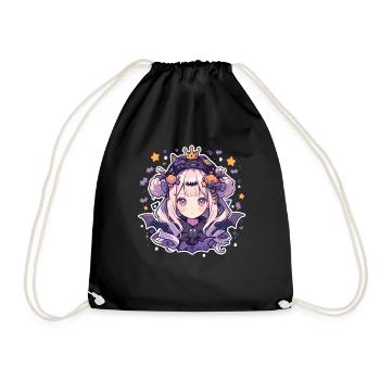 Vampire Vampire Vampire Ladies Helloween - Drawstring Bag - black - Front