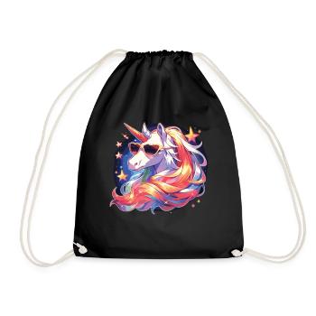 Lunettes de soleil Licorne - Sac de sport léger - noir - Devant