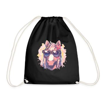 Lunettes de soleil Licorne - Sac de sport léger - noir - Devant