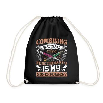 Pen Turning Kit - Drawstring Bag - black - Front