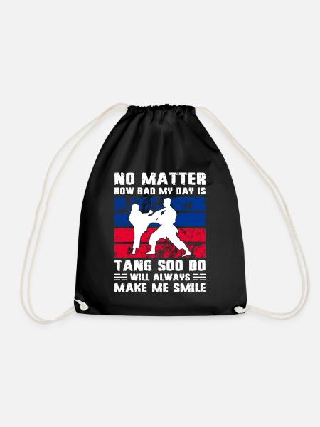 Tang Soo Do Geschenk - Turnbeutel - Schwarz