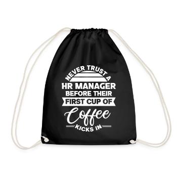 Ressources Humaines Responsable RH Profession - Sac de sport léger - noir - Devant