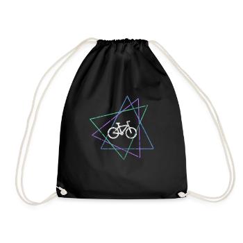 Bicyclette - Sac de sport léger - noir - Devant