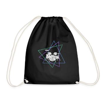 Percussion - Drawstring Bag - black - Front