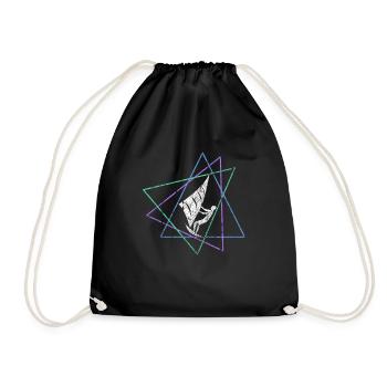 Cerf-volant - Sac de sport léger - noir - Devant