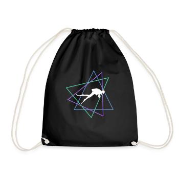 Plonger - Sac de sport léger - noir - Devant