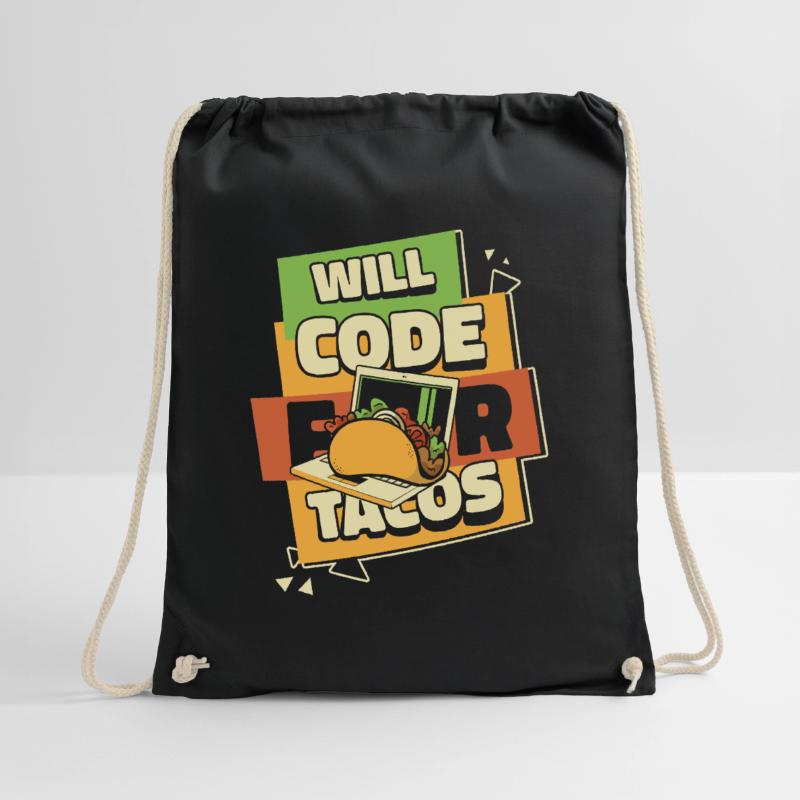 Will Code pour Tacos Développeur Codeur Programmeur Sac de sport léger