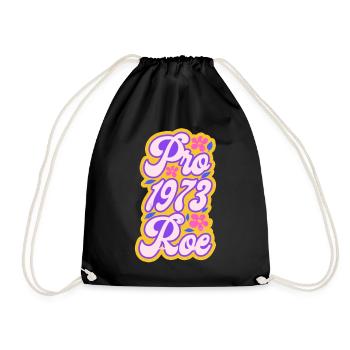 Féministe Pro 1973 Roe - Sac de sport léger - noir - Devant