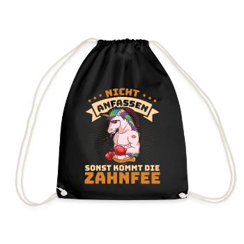 Boxen Martial Arts Boxing Box Club Boxer - Turnbeutel - Schwarz - Vorne